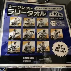 ソフトバンクホークス　シークレットラリータオル　近藤健介