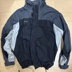 Columbia マウンテンパーカー XL 黒・グレー