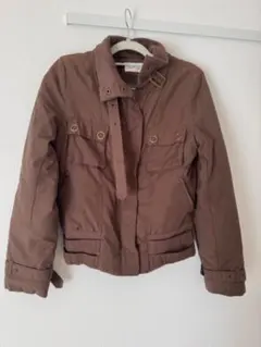 brown jacket