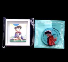 名探偵コナン 額縁マグネット　クリアマグネット　コナン探偵社　江戸川コナン