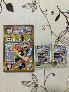 ONE PIECE STRONG WORLD カード付き