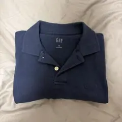 GAP ワンポイント　ポロシャツ　ネイビーのサムネイル