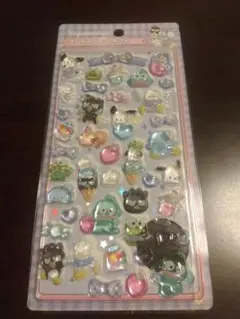 ボンボンドロップシール　ぱぴたんぶい　サンリオ