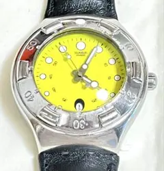 Swatch IRONY スウォッチ アイロニースクーバ イエロー文字盤腕時計
