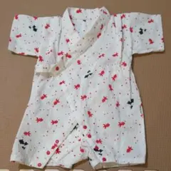 コムサイズム　甚平 ロンパース 70