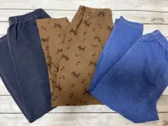 UNIQLO ユニクロ　キッズレギンス　110㎝ 3点セット