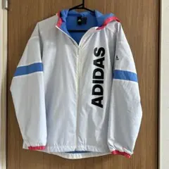 レディース　 ウィンドブレーカー　ブルゾン　アディダス　L