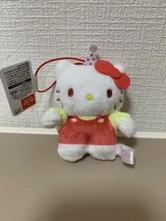 モンチッチ×ハローキティ ひっかけマスコット キティ　ぬいぐるみ