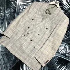 美品 80s GIVENCHY MONSIEUR テーラード ジャケット 日本製のサムネイル