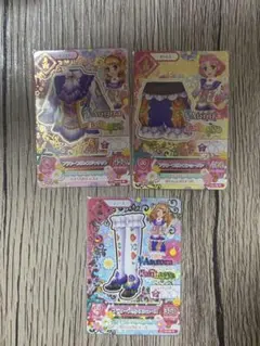 アイカツ フラワープリンスコーデ 3枚セット