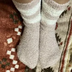 中古 靴下 もこもこソックス