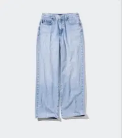 UNIQLO ユニクロ　ワイドストレートジーンズ 22