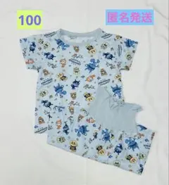 アンパンマン　パジャマ 腹巻き付き　100 半袖