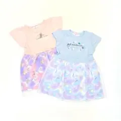 子供服 新品 女の子 90cm ワンピース Tシャツ まとめ売り TSR51-1