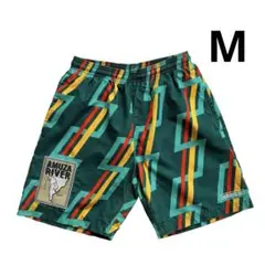 AMNJX ファイトショーツ 平本蓮 ハーフパンツ 緑 グリーン 最安値