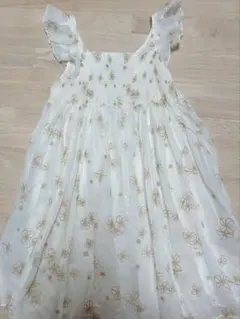 極美品✨Christian Dior ハート柄 ノースリーブ ロングワンピース