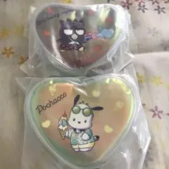 サンリオキャラクターズ　ナイトプール　クリアポーチ2点セット