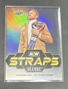 AEWカード クリスチャン・ケイジ インサートリフラクター WWE