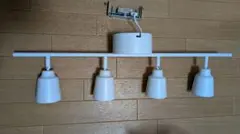 IKEA KNUTBO シーリングスポットライト ホワイト クヌートボー 電球付