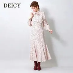 極美品　DEICY デイシー　ヴィンテージフラワードットスカート 0 日本のサムネイル
