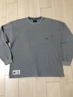 DESCENDANTGAUFRE WAFFLE LS グレー サーマル ニットのサムネイル