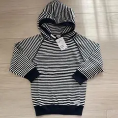 未使用！H&Mボーダーニット　110