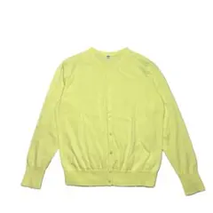 ユニクロ 長袖カーディガン コットン クルーネック