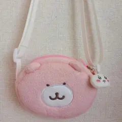 ちいかわ　くまさん　ポシェット　チャームつき