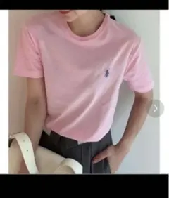POLO RALPH LAUREN ピンク Tシャツ snidel