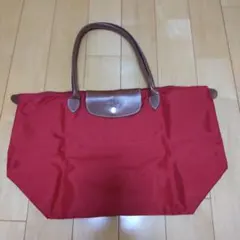 西武デパート購入　ロンシャン　プリアージュ　Ｌ　レッド