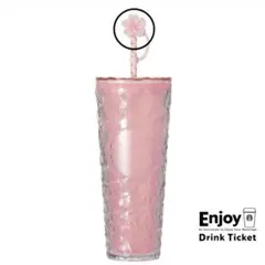 スタバ　さくら　2026 コールドカップタンブラー　ストローキャップ