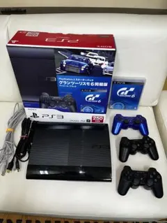 PlayStation 3 250GB コントローラー3個付き 中古品