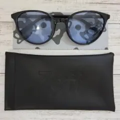 Zoff サングラス ブラック ブルーレンズ　ゾフサングラス　カラーレンズグラスのサムネイル