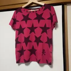 00s super lovers星柄スカル半袖Tシャツのサムネイル