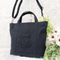 アーダーエラー/コラボ/メゾンキツネ/限定/トートバッグ/別注/コットン 