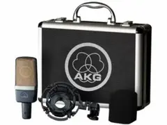 AKG C214 コンデンサーマイク 本体 ショックマウント付 - メルカリ