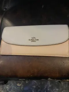 COACH コーチ 長財布　ウォレット　レザー　ロゴ　サイフ　財布