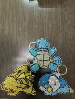 ポケモン キラキラキーホルダー 3点セット
