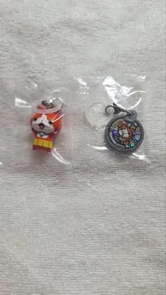 妖怪ウォッチ ジバニャン キーホルダー 2種セット