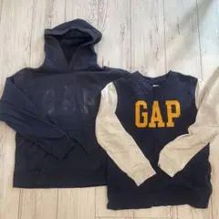 GAP キッズ パーカー ネイビー 10