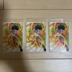 HUNTER x HUNTER イタジャガ ゴンN 3枚セット