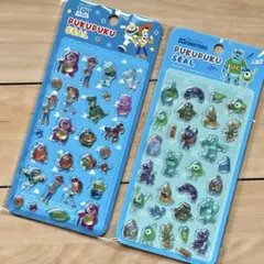 PUKUPUKUSEAL シール ディズニー トイストーリー モンスターズインク