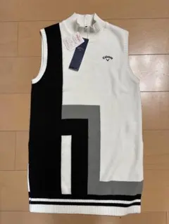 キャロウェイ（CALLAWAY）（レディース）ゴルフウェア ニットロングベストM