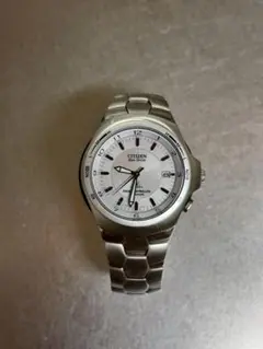 シチズン　CITIZEN ソーラテック　電波　メンズ腕時計　ジャンク