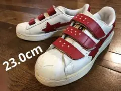 アベイシングエイプ ベイプスタ スーパースター型 ベルクロ スニーカーのサムネイル