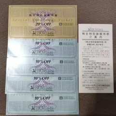 ゼビオ 株主優待券