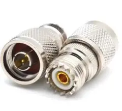 Nオス Mメス NP-MJ 新型スリット 同軸変換 アダプタ 2個セット