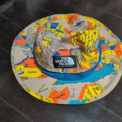THE NORTH FACE 地図柄 ホライズンハット KM キッズ