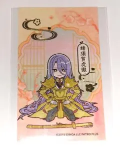 刀剣乱舞 箔押しカード 蜂須賀虎徹