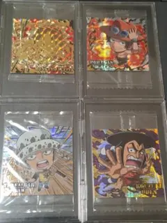 ワンピースウエハースsgr ×1 sec ×3　4枚セット